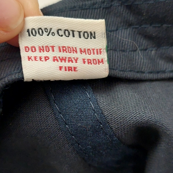 Emerald Isle Notre Dame US Navy Baseball Cap Hat Lansdowne Classic Blue - Picture 5 of 10